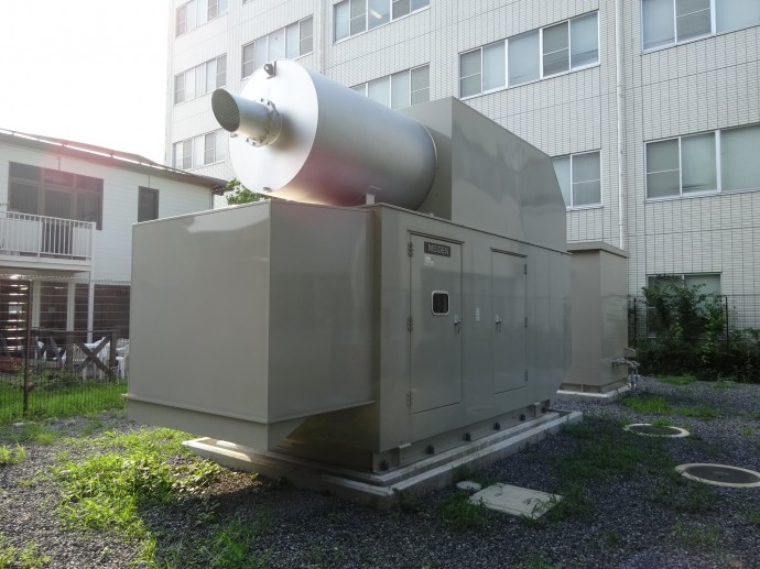 非常用自家発電設備(500KVA)